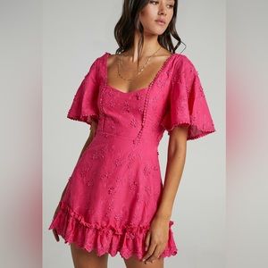 RARE COLOR Showpo Fancy a Spritz Mini Dress in Pink - Size 2 (XS)